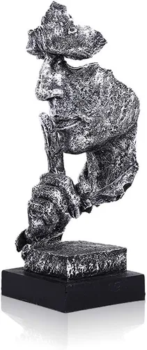 Miniatura 6 de Lependor Decoraciones de escritorio abstractas y creativas, estatuas de pensador, estatuas y esculturas para la decoración del hogar y la sala