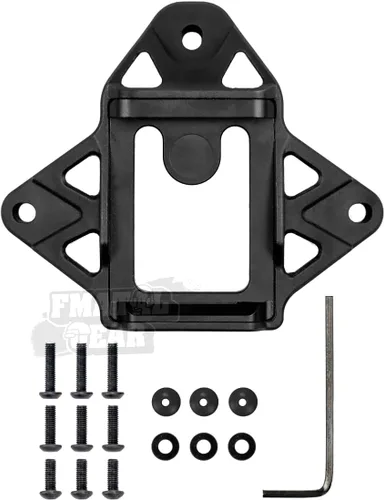 FMATAL GEAR Casco táctico FMA NVG Mount Shroud versión mejorada Base de soporte de cámara deportiva | para cámara deportiva NVG simulada | Paintball