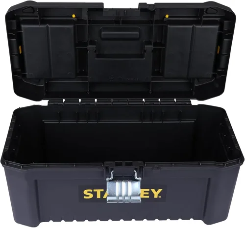 Miniatura 18 de STANLEY Caja de herramientas esenciales (16 pulgadas), solución de almacenamiento duradera con bandeja extraíble y organizadores