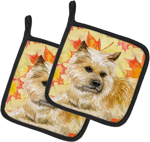 Miniatura 229 de Caroline's Treasures BB9655PTHD - Juego de soportes para ollas de cocina resistentes al calor, almohadillas calientes para horno, 7 1/2 x 7 1/2