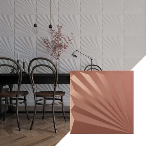 Miniatura 26 de Ekena Millwork WP20X20AAWH 19 5/8 pulgadas de ancho x 19 5/8 pulgadas de alto Aire EnduraWall Decorativo 3D Panel de Pared Cubre 2.67 pies cuadrados
