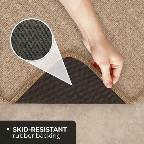 Miniatura 4 de House, Home and More Alfombra antideslizante - Pebble Beige - 6 pies x 27 pulgadas