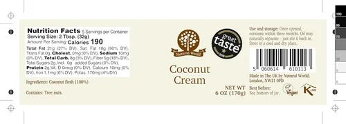 Miniatura 5 de Nutural World - Crema de Coco 6 Oz (6.00 oz) Ganador del Premio Gran Sabor