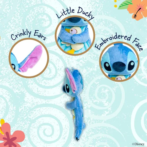 Miniatura 3 de Manta de acurrucarse de Lilo y Stitch de Disney, de Kids Preferred, Azul
