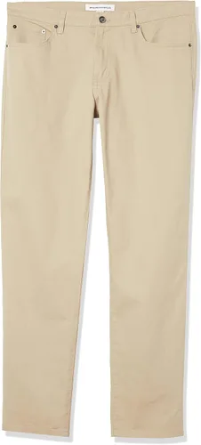 Miniatura 6 de Tienda Essentials Pantalón de sarga elástico de 5 bolsillos para hombre