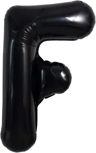 Miniatura 47 de TONIFUL Globos grandes de helio de letras B negras grandes de 40 pulgadas, globos de aluminio Mylar para decoración de suministros de fiesta