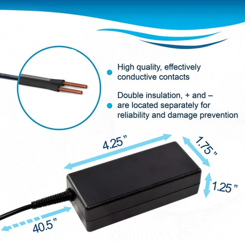 Miniatura 6 de HQRP Adaptador de CA compatible con impresora móvil HP Officejet 100 L411 L411a L 411 411a Cn551ab1h Cn551a#b1h; cable de alimentación de cargador