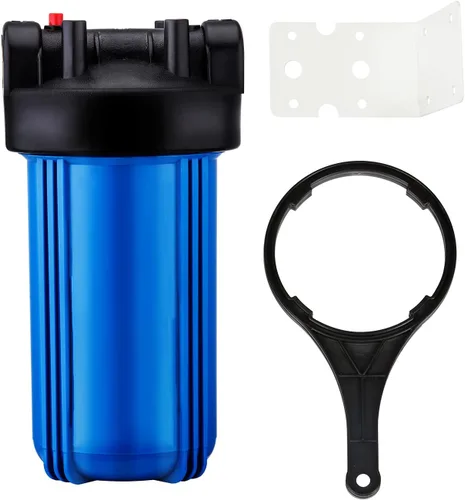 Miniatura 2 de Geekpure Sistema de filtro de agua para toda la casa de 10 pulgadas con 4 filtros de bloque de carbono, puerto de 4.5 x 10 pulgadas - 3/4 pulgadas