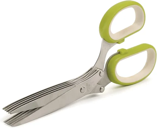 Tijeras RSVP International, herramienta de cocina para frutas y verduras, apto para lavavajillas, color verde