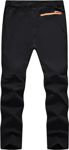Miniatura 19 de TBMPOY Pantalones cargo de senderismo para hombre, ligeros, impermeables, de secado rápido, pantalones de montaña, pesca, camping