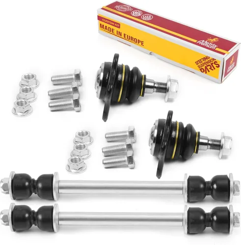 Miniatura 75 de Metrix Premium Chassis Parts - Juego de 4 piezas de articulación de rótula superior y barra estabilizadora delantera para Ford Ranger RWD 1998-2011