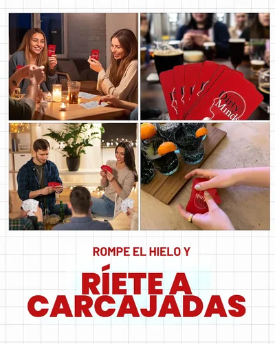 Miniatura 8 de TDC Games Juego de cartas Travel Dirty Minds para adultos, juego de fiesta para parejas, citas nocturnas y despedidas de soltera