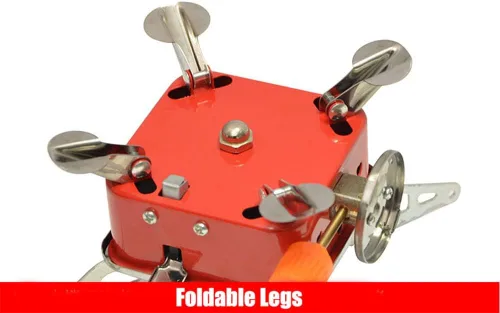 Miniatura 6 de Mini estufa de camping, portátil plegable a prueba de viento, pequeña estufa de gas para acampar al aire libre, senderismo, mochilero, viaje por