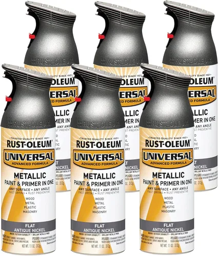 Miniatura 63 de Rust-Oleum 245197 Pintura en aerosol universal para todas las superficies, 12 onzas, negro satinado