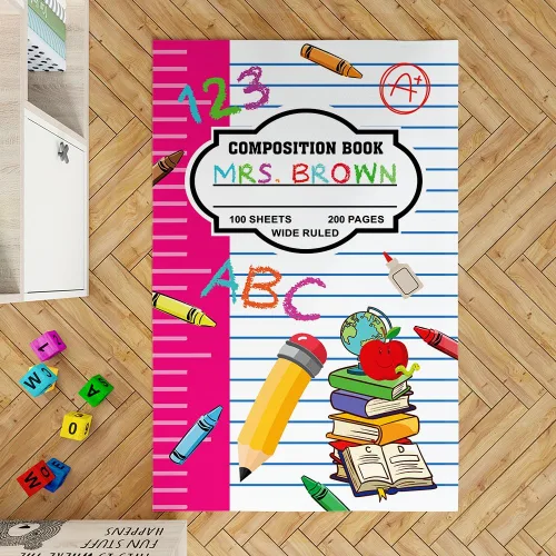 Miniatura 11 de Alfombras de composición personalizada para el aula para niños, alfombras para dormitorio, niñas, niños, alfombra pastel para aula, alfombra