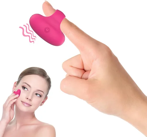 Mini-Ring - Bola de masaje facial personal y ocular recargable por USB, portátil, masajeador de bolsillo de viaje, aprieta los músculos faciales,