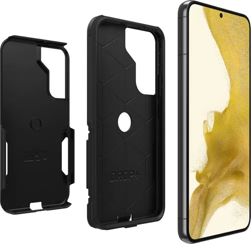 Miniatura 7 de OtterBox Funda para Galaxy S22+ Commuter Series, negra, delgada y resistente, apta para bolsillo, con protección de puerto
