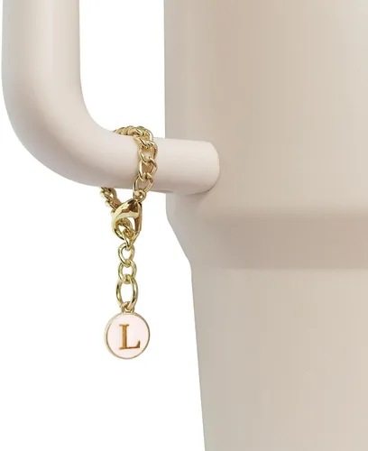 Miniatura 2 de Accesorios de dije de letra para vaso Stanley, 2 unidades, identificación con inicial de nombre, personalizable, para vaso Stanley