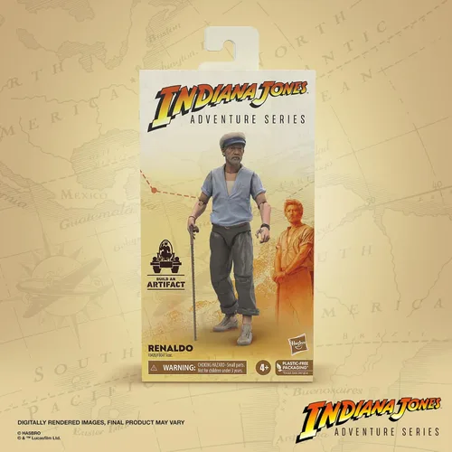 Miniatura 2 de Indiana Jones and The Dial of Destiny Adventure Series - Figura de acción Renaldo, figuras de acción de 6 pulgadas, juguetes para niños a partir