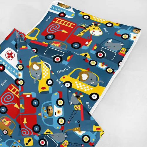 Miniatura 5 de Tapete para siesta espacial – Saco de dormir de galaxia espacial con almohada extraíble – Juego de ropa de cama para guardería y fiestas de pijamas