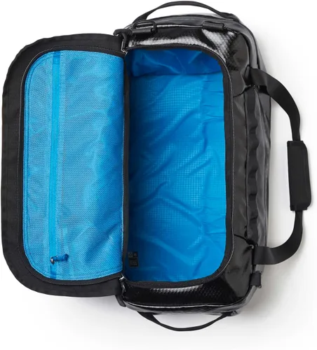 Miniatura 13 de Gregory Alpaca - Bolsa de lona resistente al agua para viajes de aventura y equipo con cubo de embalaje incluido, Negro obsidiana, 100L