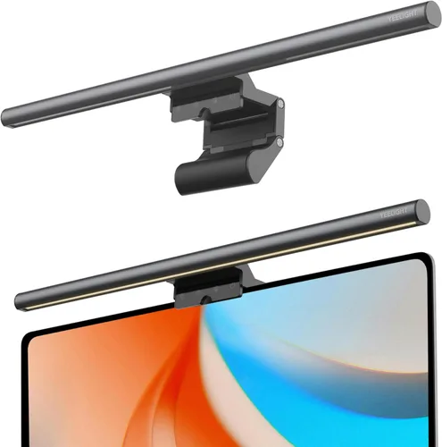 YEELIGHT Barra de luz para monitor, lámpara de monitor de computadora, barra de pantalla LED de 250 lúmenes sin deslumbramiento para cuidado de un