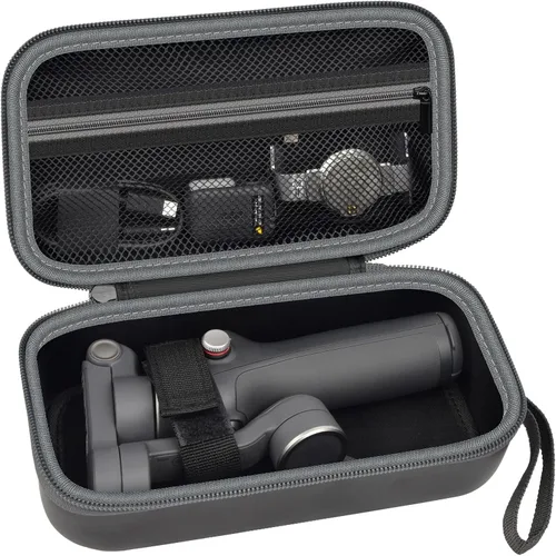 Miniatura 8 de ALKOO Funda protectora EVA para DJI Osmo Mobile 8, 7 y 7P, diseñada para almacenamiento seguro, viajes y uso de vlogging