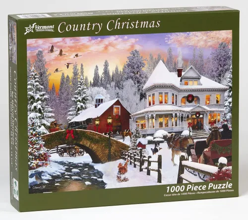 Miniatura 2 de Vermont Christmas Company Rompecabezas navideño de 1000 piezas