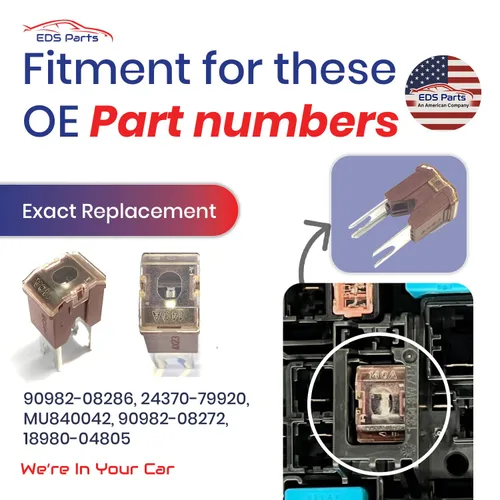 Miniatura 5 de EDS 927-2140 9272140 Fusible de 140 Amperios Compatible Reemplazo para Toyota Nissan Ford Hyundai 90982-08286 9098208286 24370-79920 MU840042
