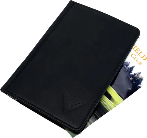 Porta tarjetas de puntuación y libro de distancias de golf de Callaway