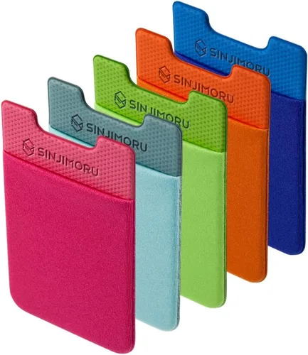 Miniatura 8 de Sinjimoru - Tarjetero para la parte posterior del teléfono, Sinji Pouch Basic 2