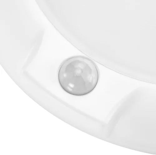 Miniatura 8 de Maxxima Lámpara LED redonda de 6 pulgadas con sensor de movimiento para montaje en techo, luz blanca cálida de 3000 K, 600 lúmenes, luz de cúpula