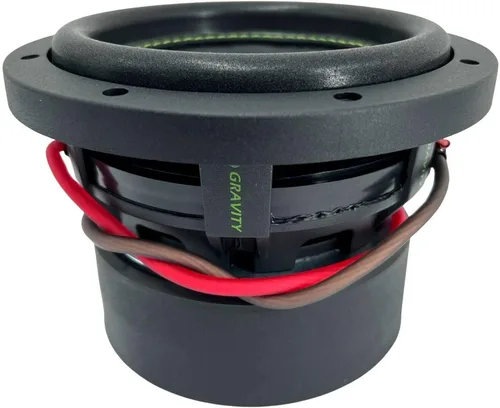 Miniatura 8 de Gravity 1 subwoofer de audio para automóvil de 6.5 pulgadas y 600 vatios con DVC de 4 ohmios de 6.5 pulgadas, sub individual - Característica