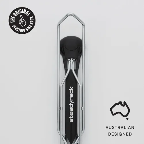 Miniatura 8 de Steadyrack - Soporte de bicicleta para bicicletas de carretera - El soporte de bicicleta vertical original montado en la pared - Se adapta a