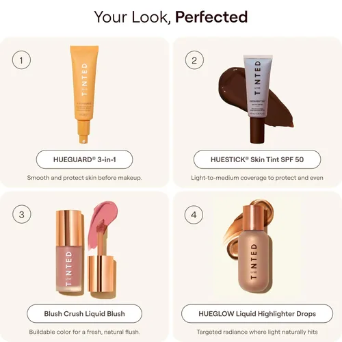 Miniatura 8 de Live Tinted Hueglow - Resaltador líquido en gotas – Resaltador ligero con infusión de suero, fórmula no grasa para un resplandor natural e