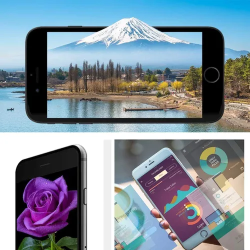 Miniatura 7 de Para iPhone 8/SE 2020 [2ª generación] Reemplazo de pantalla negro de 4.7 pulgadas, pantalla LCD Bsz4uov digitalizador de pantalla táctil, adhesivo