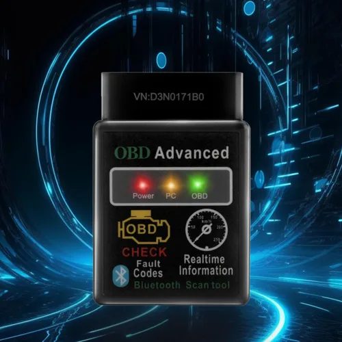 Miniatura 2 de OBD2 Herramienta de escaneo de diagnóstico de automóvil - Lector de fallas del motor, datos en vivo, soporte para iOS y Android, automoción, voltaje