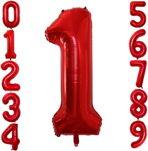 Miniatura 377 de Goer, conjunto de globos de papel aluminio para decoraciones de cumpleaños, globos de las letras de feliz cumpleaños y de números Oro