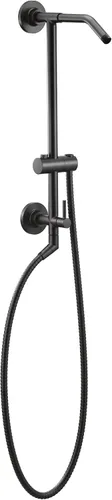 Miniatura 2 de Moen Annex - Barra deslizante de ducha mate negra y sistema de manguera de ducha, válvula requerida, TS3661NHBL Mate negro