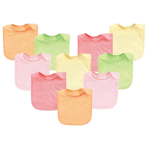 Miniatura 11 de Hudson Baby Rayón unisex para bebé de bambú de rizo baberos, color negro y blanco, talla única Negro Blanco