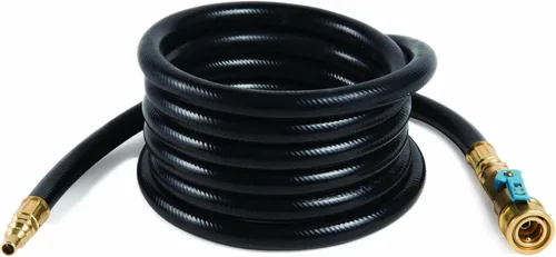Miniatura 12 de Camco 57629 - Manguera reguladora de propano, 6 pies, con conector rápido hembra de Acme Nut