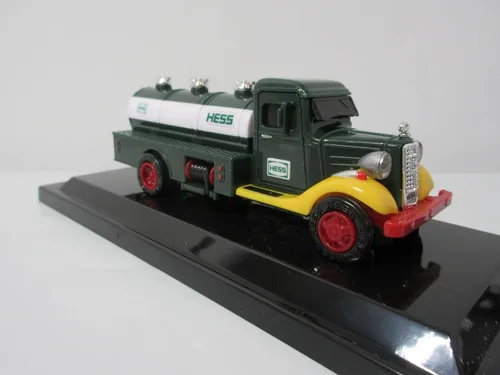 Miniatura 3 de Hess Toy Truck 2023 25th Anniversary Mini Collection - Primer camión, camión de juguete con crucero espacial y petrolero