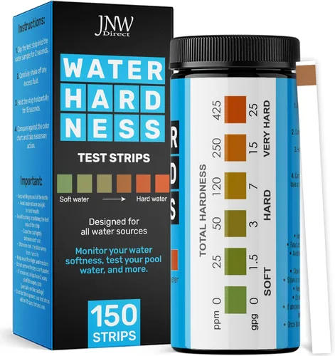 Miniatura 11 de JNW - Tiras de prueba de piscina 7 en 1, 100 tiras de prueba rápidas y precisas para agua de piscina, tiras de prueba de spa para bañera