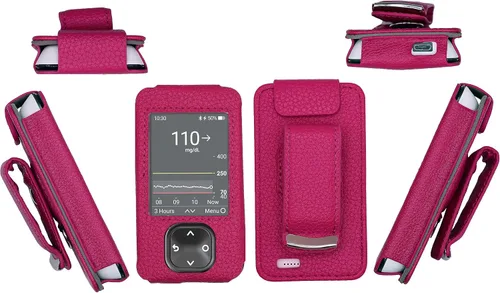 Miniatura 6 de Funda Premium (con clip para cinturón/cordón) para Dexcom G7 (negro)