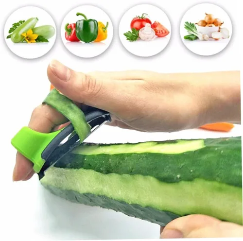 Miniatura 6 de Pelador de dedos para verduras, frutas, agarre para dedos, pelador de palma, patata y zanahoria, herramientas para peladores de cocina