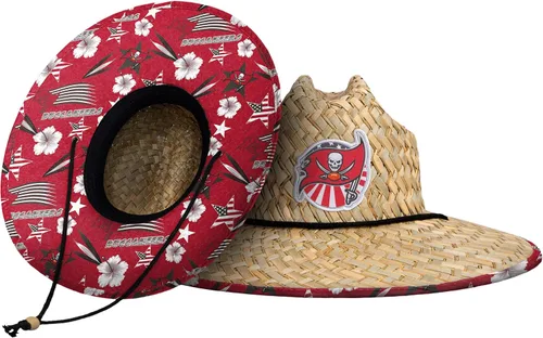 Miniatura 13 de FOCO - Sombrero de paja con logotipo de equipo universitario de NCAA y estampado floral para hombre TEAM LOGO