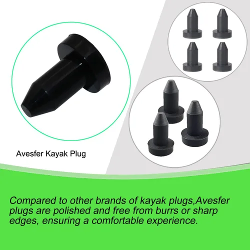 Miniatura 2 de Tapón de drenaje de kayak (1/2 pulgada de diámetro) Kits de tapones de goma para tapones de drenaje para Sundolphin Pelican Kayaks La mayoría