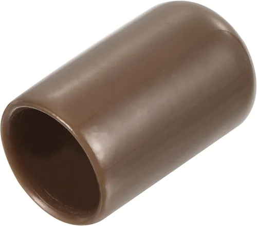 Miniatura 47 de uxcell 25 tapas de goma de 0.787 in de vinilo de identificación redonda tapa tapa de rosca de tornillo protectores negro
