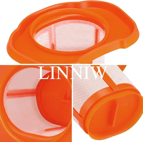 Miniatura 10 de Filtro HHVKF10 compatible con Black y Decker - Filtro de vacío de mano, lavable, apto para modelos HHVK HHVK320J HHVK320J10 HHVK320JZ01 HHVK515J