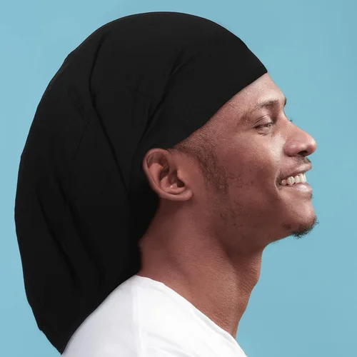 Miniatura 3 de 4 piezas unisex para rastas de cabello largo, para dormir, accesorios para el cabello, para hombres y mujeres